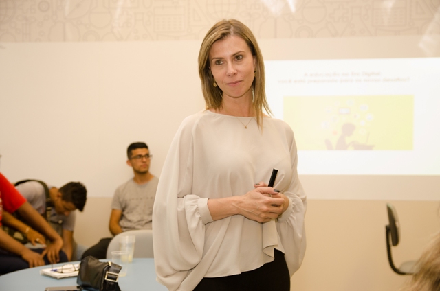 Andreia Caldani - Diretora Geral da Unisociesc Curitiba - Campus Palácio Avenida - Foto: Ligia Lagos