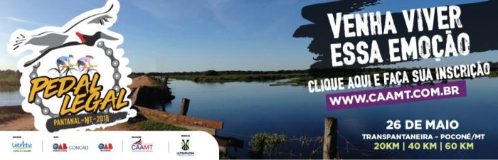 Passeio ciclístico será em rota turística da região do Pantanal - Foto: Divulgação