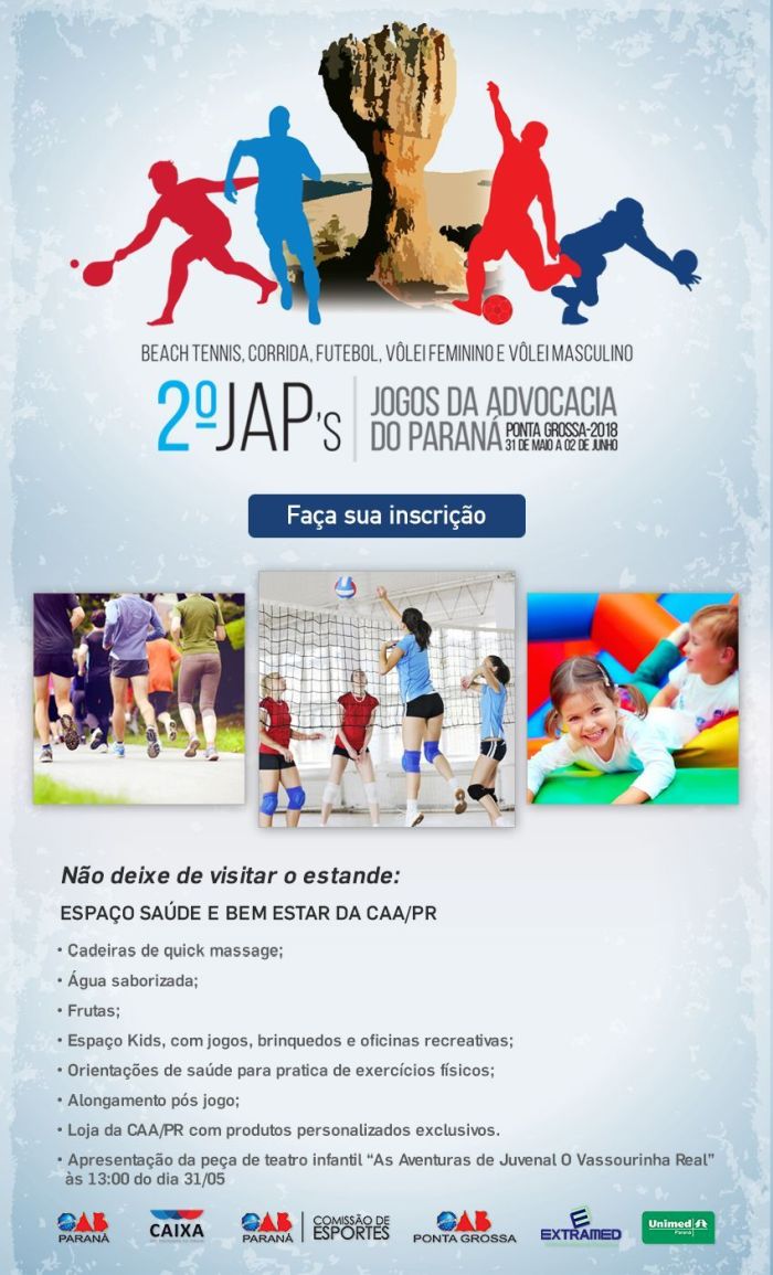 Evento deve reunir advogados esportistas de todo Paraná - Foto: Divulgação