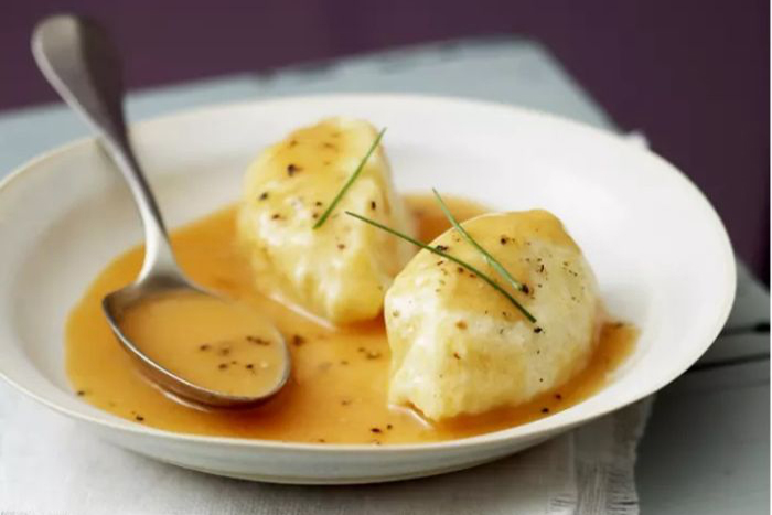 Gnocchi di semolina com manteiga e camarões - Foto: Divulgação