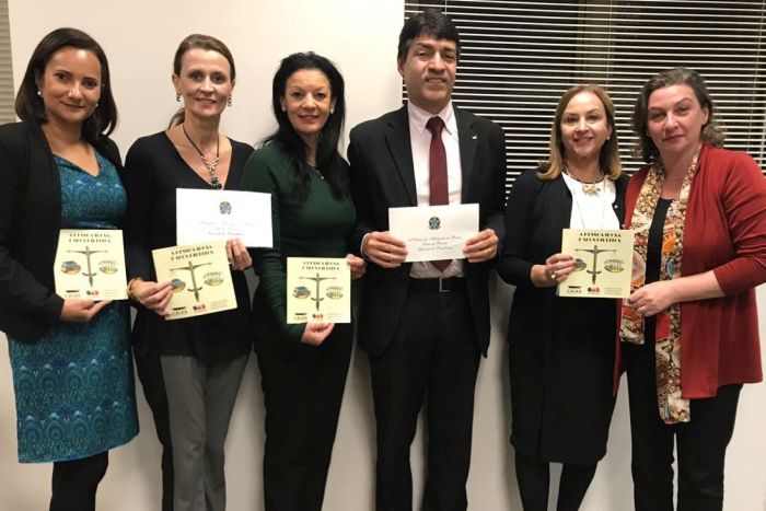 Presidente da CAA recebeu membros da Comissão dos Direitos da Pessoa Idosa da OAB - Foto: Divulgação