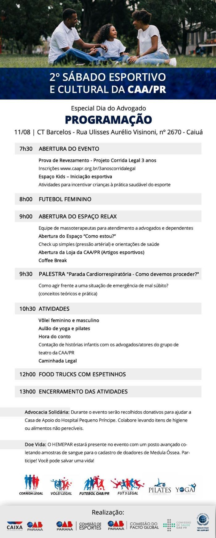 Advogados estão convidados a participar do evento que terá diferentes ações - Foto: Divulgação