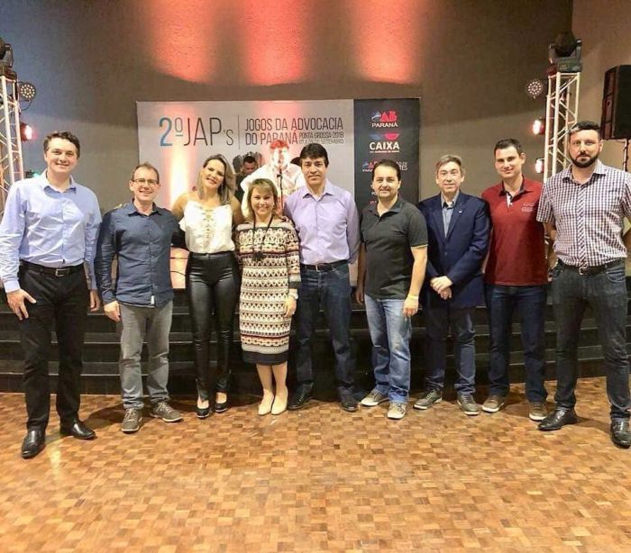 Diretoria da CAA/PR e da OAB recepcionaram os participantes do JAP´s - Foto: Divulgação 