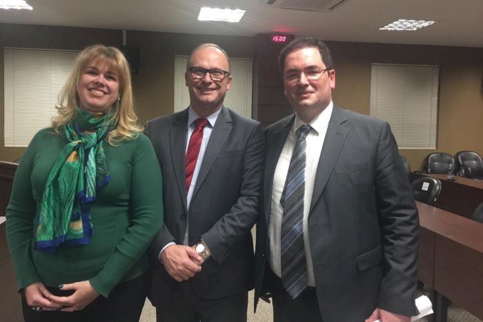 Procuradores Amanda Louise Ramajo Corvello Barreto, Eroulths Cortiano Junior e Luiz Henrique Sormani Barbugiani - Foto: Divulgação
