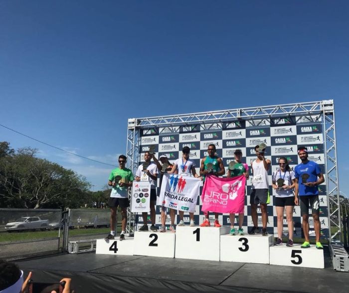 Pódio 1º Circuito de Corridas dos Advogados RS - 5km - Foto: Divulgação