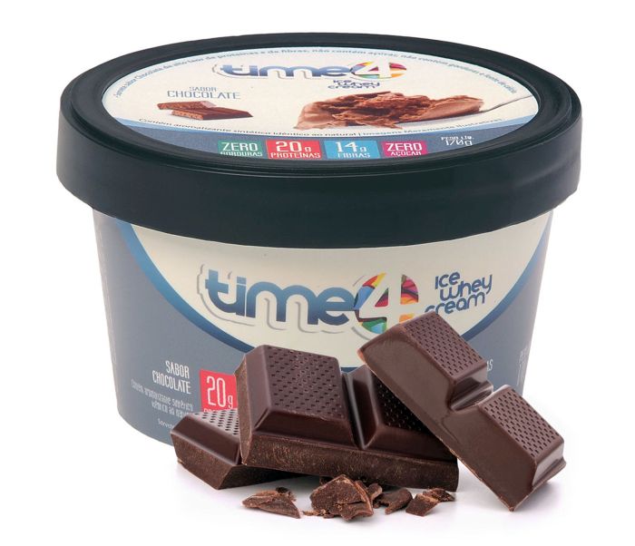 Domus Time 4/Sorvete Whey Chocolate - Foto: Divulgação