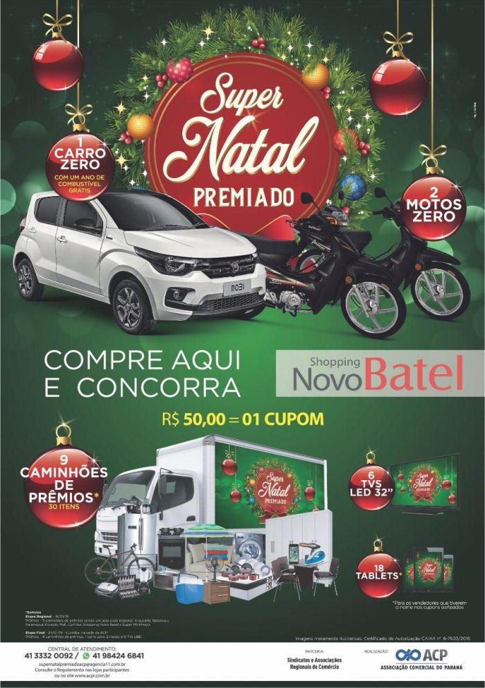 Sorteio será realizado nesta quarta-feira, às 19 horas - Foto: Divulgação