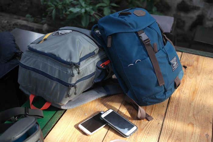 Lavagem correta das mochilas mantém a qualidade do material - Foto: Lavoutique