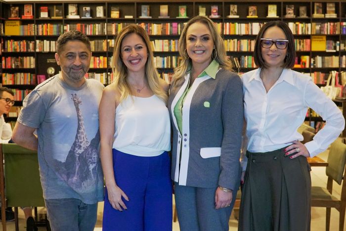 Auro Ottoni, Letícia Lopes, Gisele Pinheiro e Fabbi Cunha - Foto: Miguel Verzignassi Auro Ottoni, Letícia Lopes, Gisele Pinheiro e Fabbi Cunha - Foto: Miguel Verzignassi
