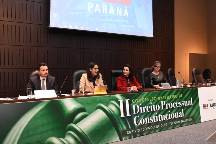 Palestrantes do nono painel do evento - Foto: Bebel Ritzmann Palestrantes do nono painel do evento - Foto: Bebel Ritzmann