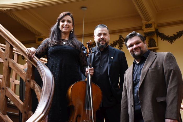 Adriane Savytzky, Winston Ramalho e Luiz Guilherme Pozzi - Foto: Bebel Ritzmann