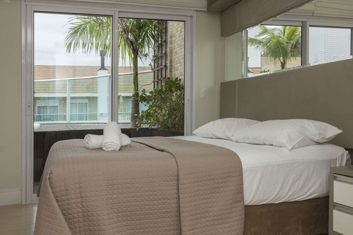 Inquilinos são recebidos com cama pronta assim como nos hotéis - Foto: Gregorio Duarte Inquilinos são recebidos com cama pronta assim como nos hotéis - Foto: Gregorio Duarte