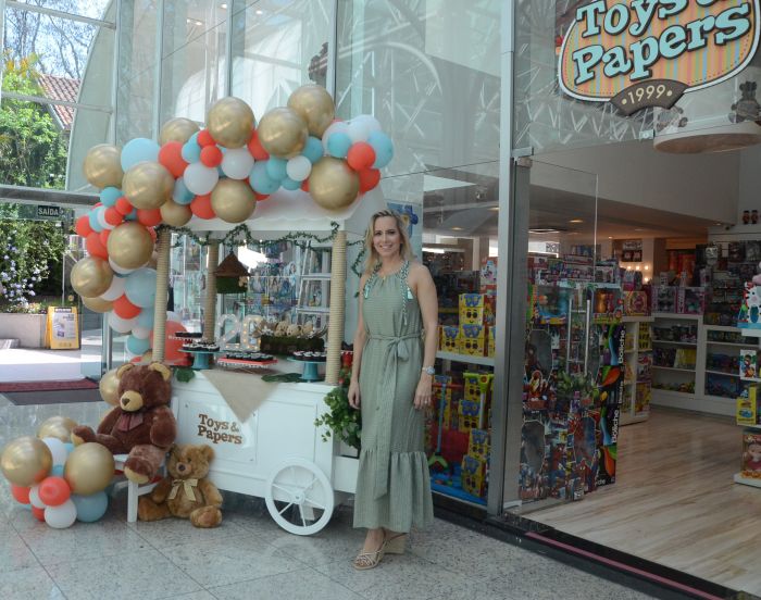 Maria Helena Branco Righetto proprietária da loja Toys e Papers - Foto: Polianna Marcelino Maria Helena Branco Righetto proprietária da loja Toys e Papers - Foto: Polianna Marcelino