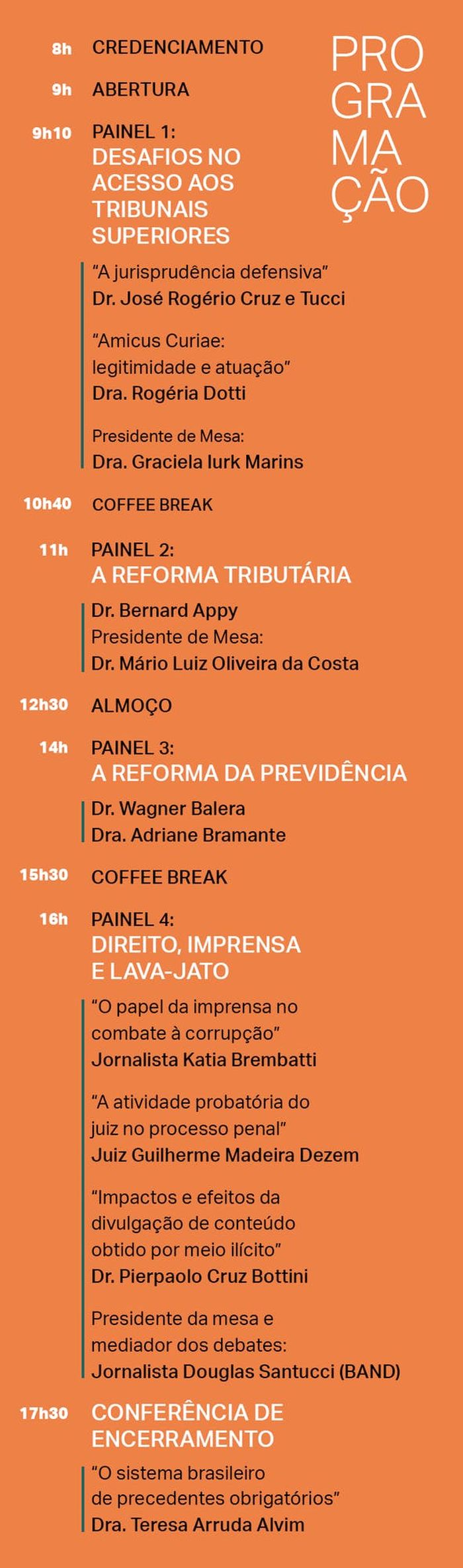 Temas atuais serão debatidos no evento - Foto: Divulgação Temas atuais serão debatidos no evento - Foto: Divulgação