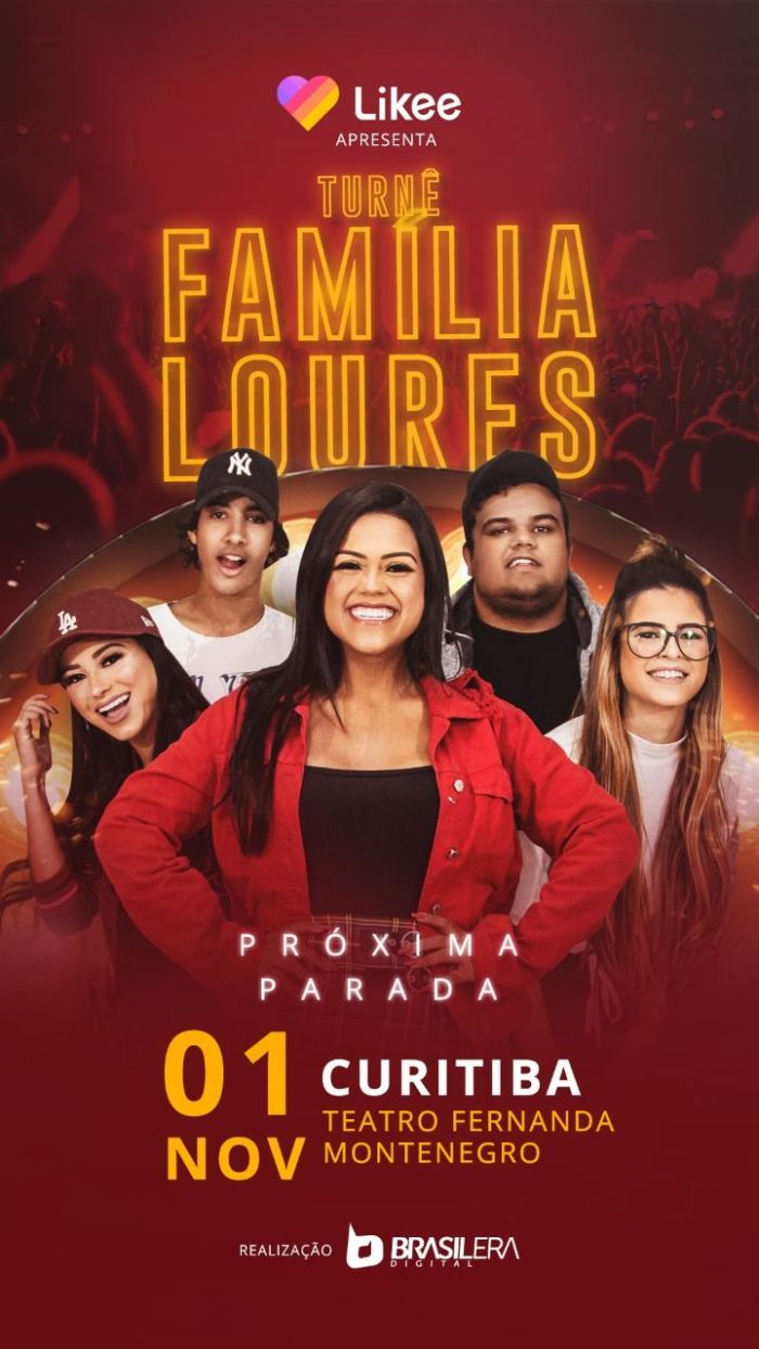 Família Loures se apresenta no Teatro Fernanda Montenegro no dia 1 de novembro - Foto: Divulgação