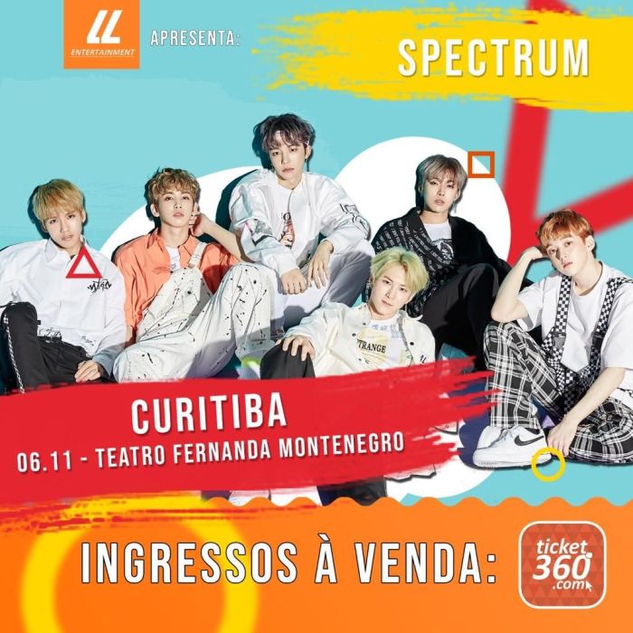 Shopping Novo Batel recebe banda coreana Spectrum - Foto: Divulgação Shopping Novo Batel recebe banda coreana Spectrum - Foto: Divulgação