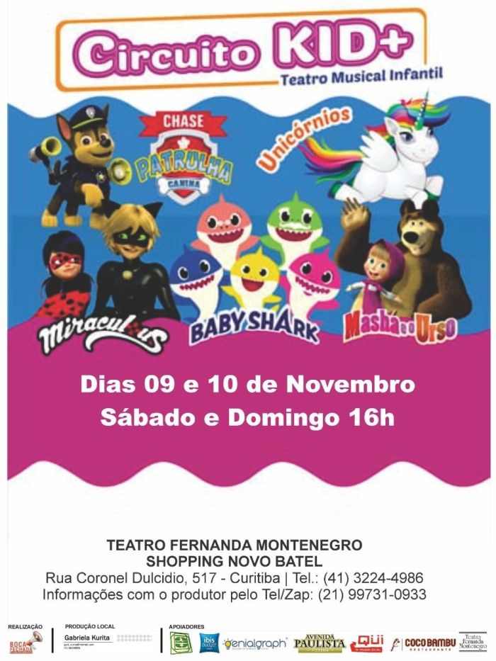 Teatro Fernanda Montenegro recebe o espetáculo infantil Clube Kids - Foto: Divulgação Teatro Fernanda Montenegro recebe o espetáculo infantil Clube Kids - Foto: Divulgação