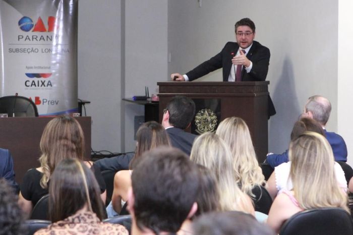 O procurador Francisco Zardo tratou da “Responsabilidade do advogado público por atos de improbidade administrativa” - Foto: Divulgação O procurador Francisco Zardo tratou da “Responsabilidade do advogado público por atos de improbidade administrativa” - Foto: Divulgação