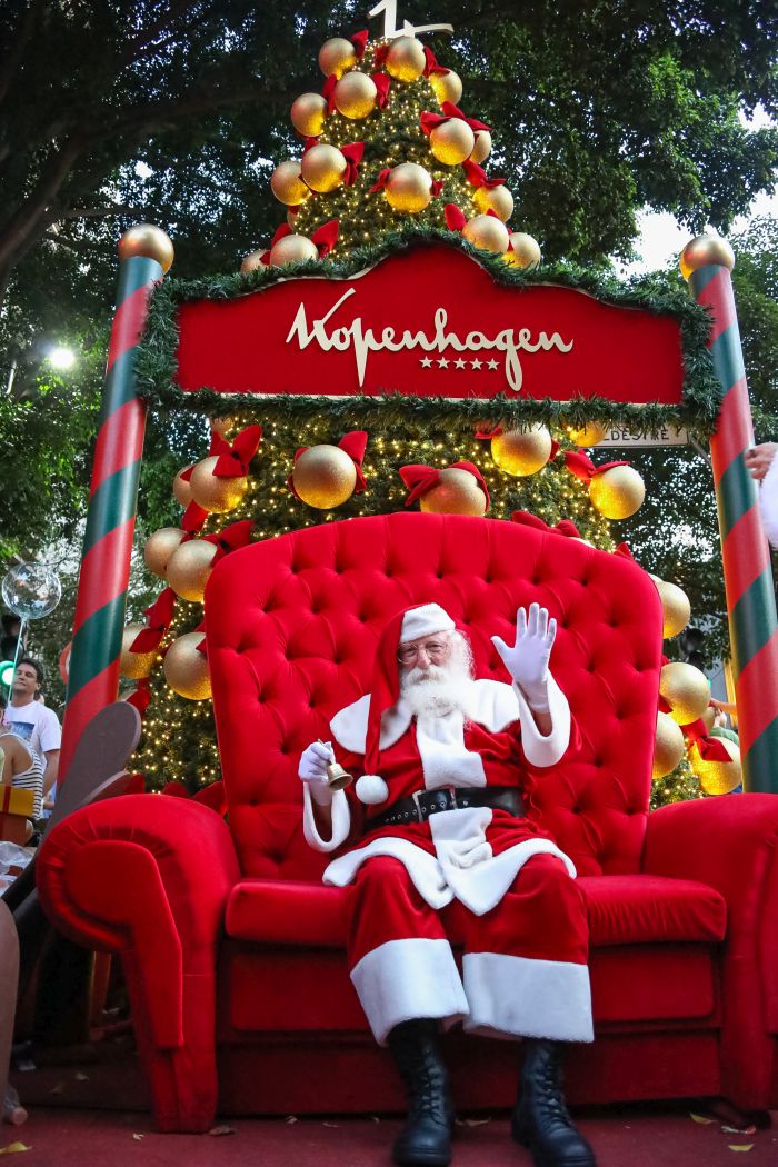 Papai Noel também encantou o público - Foto: Divulgação Papai Noel também encantou o público - Foto: Divulgação
