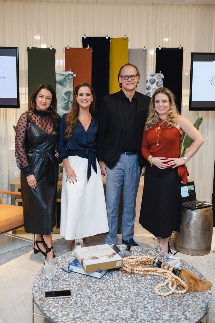Jo Goslar, Ana Cristina Ávila, Leoncio Pedrosa, Patrícia Fecci - Foto: Gustavo Sguissardi Jo Goslar, Ana Cristina Ávila, Leoncio Pedrosa, Patrícia Fecci - Foto: Gustavo Sguissardi
