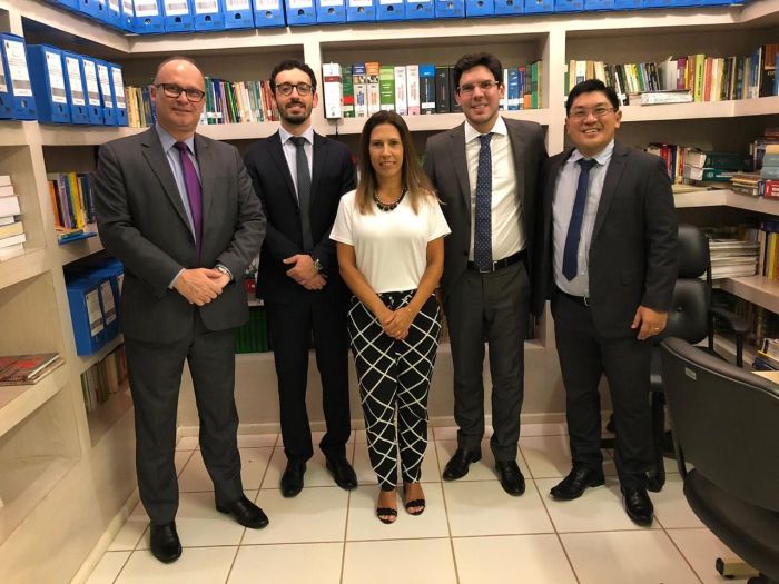Eroulths Cortiano Junior, Bruno Máximo, Liana Sarmento de Mello Quaresma Fernando Alcântara Castelo e Marcos Massashi Horita - Foto: Divulgação Eroulths Cortiano Junior, Bruno Máximo, Liana Sarmento de Mello Quaresma Fernando Alcântara Castelo e Marcos Massashi Horita - Foto: Divulgação
