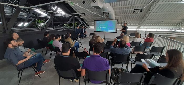 Novidades foram anunciadas nesta sexta (6) em café para a imprensa realizado pelo iCities, empresa que organiza o Smart City Expo Curitiba - Foto: Divulgação Novidades foram anunciadas nesta sexta (6) em café para a imprensa realizado pelo iCities, empresa que organiza o Smart City Expo Curitiba - Foto: Divulgação