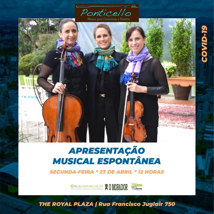 Apresentação acontecerá na próxima segunda-feira, 27 de abril, às 12h - Foto: Divulgação