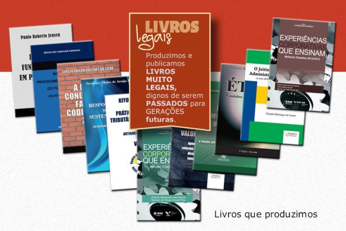 Livros produzidos - Foto: Divulgação Livros produzidos - Foto: Divulgação
