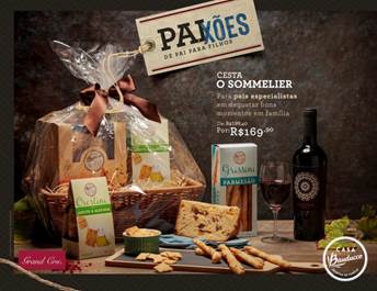 Cesta O Sommelier - Foto: Divulgação Cesta O Sommelier - Foto: Divulgação