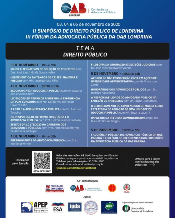 Eventos serão realizados 100% on-line e com transmissão ao vivo - Foto: Divulgação Eventos serão realizados 100% on-line e com transmissão ao vivo - Foto: Divulgação