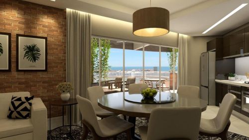 Apartamentos têm acesso às praias e à infraestrutura da cidade - Foto: Divulgação