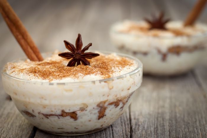 Arroz doce integral - Foto: Divulgação Arroz doce integral - Foto: Divulgação