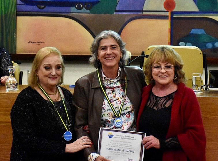 Vera Tabach, Bebel Ritzmann e Edir Sales – Foto: Divulgação