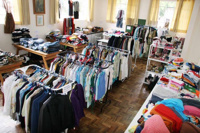Bazar Solidário em prol de instituições carentes
