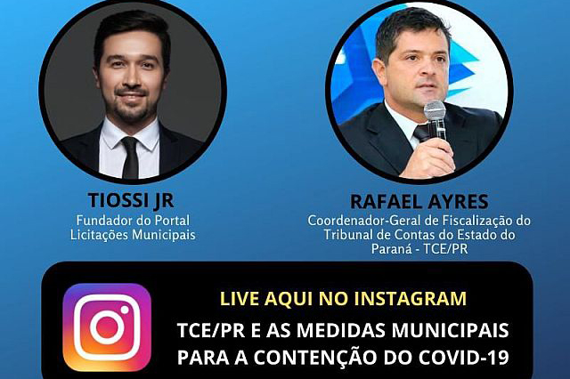 Portal transmite lives gratuitas sobre Gestão Pública em tempos de Covid-19 
