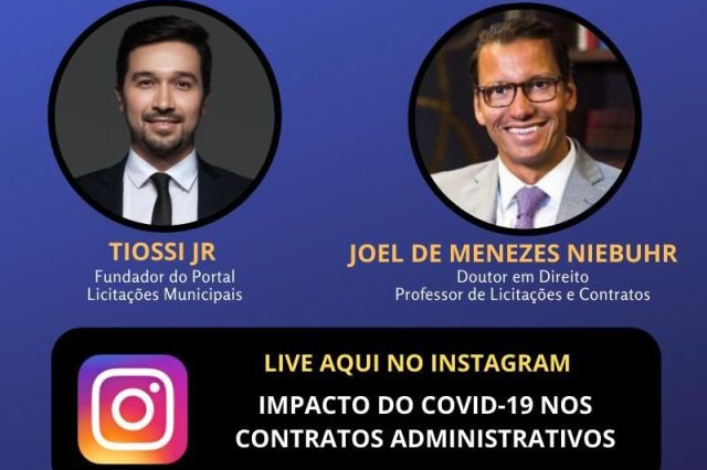 Lives gratuitas sobre Gestão Pública