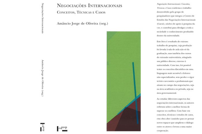 Edusp lança o livro Negociações Internacionais – Conceitos, Técnicas e Casos