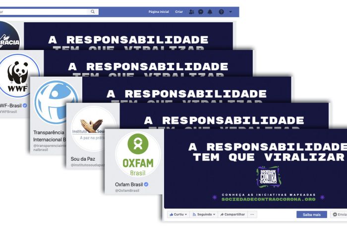 Mais de 100 organizações da sociedade civil se unem contra o coronavírus