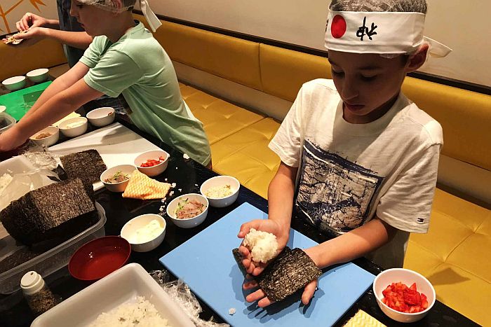 Sushikids: oficina de temaki para crianças