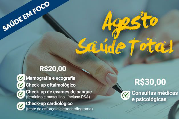 Programa Agosto: Saúde Total finaliza com mais de 5,2 mil agendamentos de consultas e exames