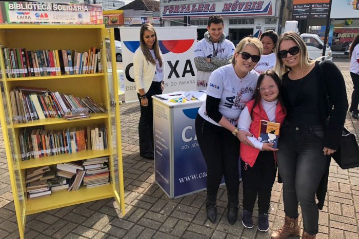CAA/PR leva Biblioteca Solidária às cidades da Lapa e São José dos Pinhais