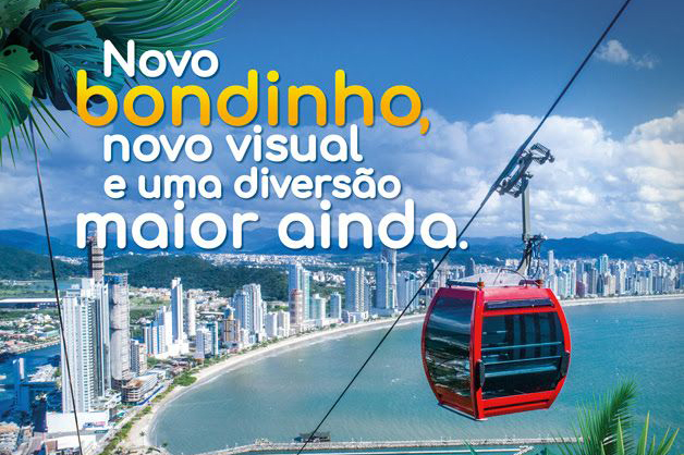 Bondinhos do Parque Unipraias são substituídos por novos modelos