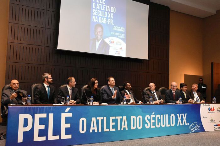 Diretoria da CAA-PR prestigiou evento da OAB com o Rei Pelé