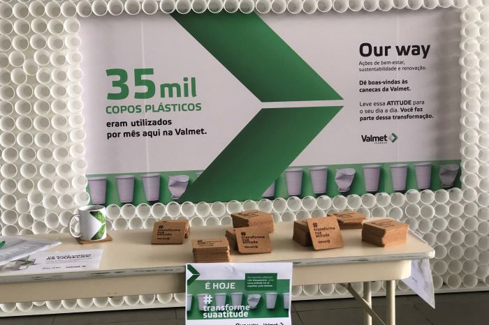 Em prol do meio ambiente, indústrias eliminam uso de copos plásticos