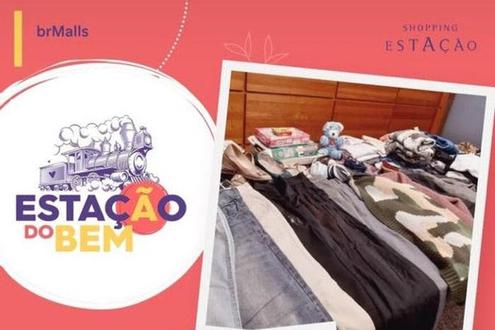 Shopping arrecada 120 kg em doações para instituição de Curitiba