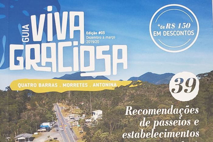 Guia oferece descontos e apresenta roteiros e atrativos turísticos da Estrada da Graciosa
