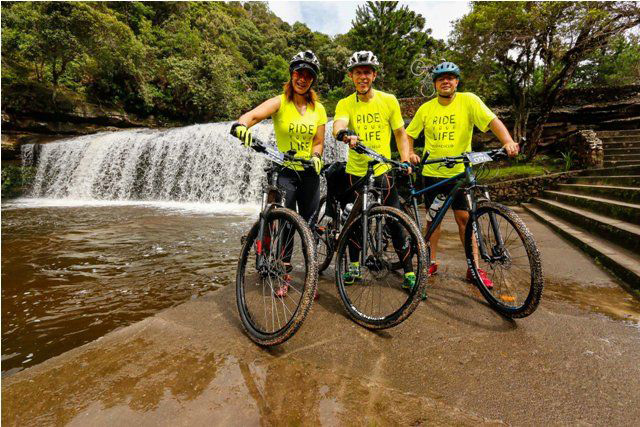 Evento de cicloturismo na região de Morretes no dia 18