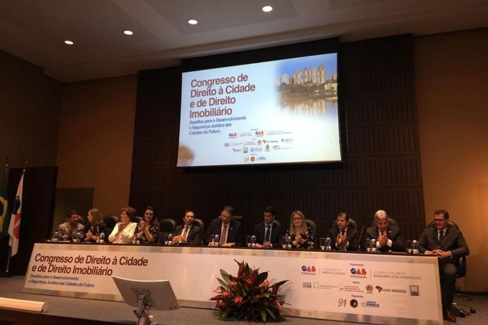 APMC marca presença em Congresso de Direito à Cidade e de Direito Imobiliário na OAB Paraná
