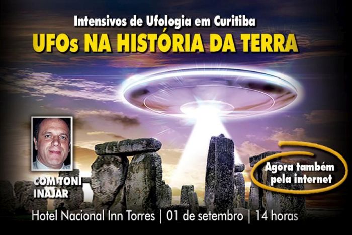 Ufólogo paranaense faz palestra sobre presença de extraterrestres ao longo da história da humanidade