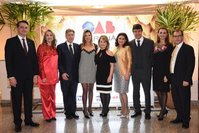Diretoria da CAA/PR prestigiou o Jantar dos Advogados 2018